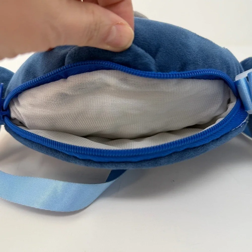 Disney Stitch Plush Crossbody Bag Lilo & Stitch Kids Park Travel Pillow Purse